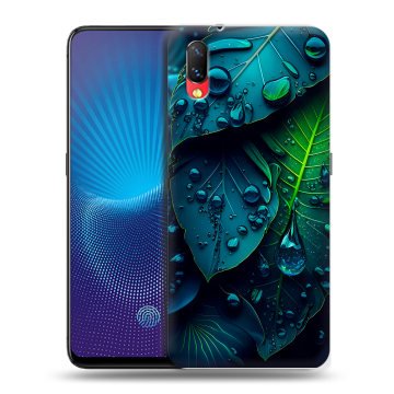 Пластиковый чехол на Vivo NEX с принтом Листья