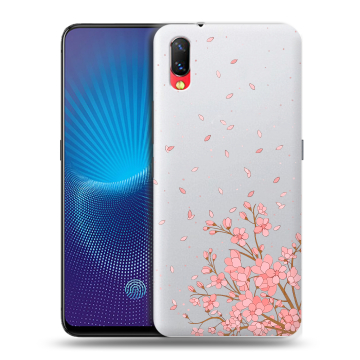 Пластиковый чехол на Vivo NEX с принтом Ветка сакуры