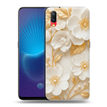Пластиковый чехол на Vivo NEX с принтом Цветы