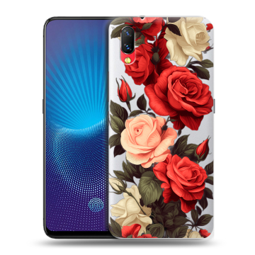 Пластиковый чехол на Vivo NEX с принтом Розы