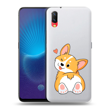 Пластиковый чехол на Vivo NEX с принтом Корги