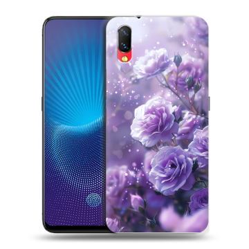 Пластиковый чехол на Vivo NEX с принтом Розы цветы