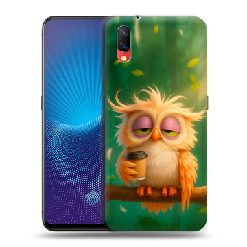 Пластиковый чехол на Vivo NEX с принтом сова