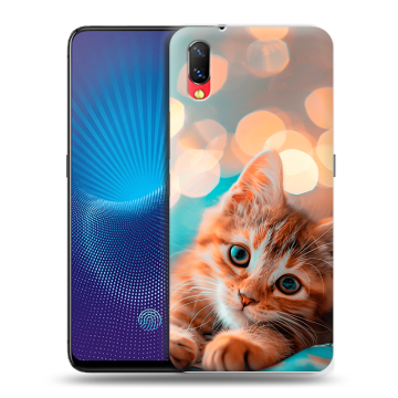 Пластиковый чехол на Vivo NEX с принтом котик
