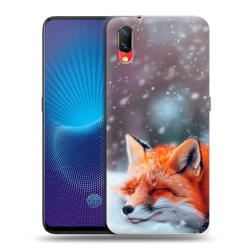 Пластиковый чехол на Vivo NEX с принтом лиса