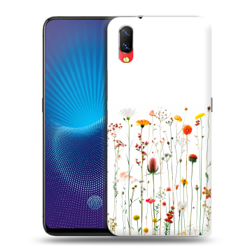 Пластиковый чехол на Vivo NEX с принтом цветы
