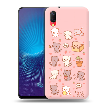 Пластиковый чехол на Vivo NEX с принтом Hello Kitty Хелоу Кити