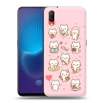 Пластиковый чехол на Vivo NEX с принтом Hello Kitty Хелоу Кити