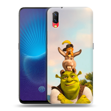 Пластиковый чехол на Vivo NEX с принтом Шрек Shrek