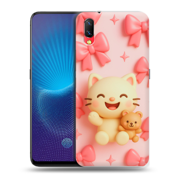Пластиковый чехол на Vivo NEX с принтом для девочек