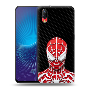 Пластиковый чехол на Vivo NEX с принтом человек паук spiderman