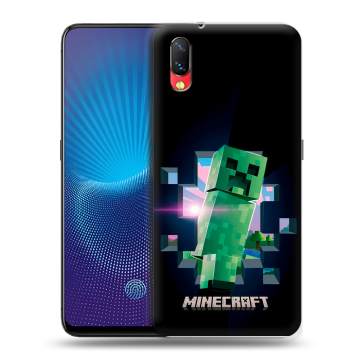 Пластиковый чехол на Vivo NEX с принтом Майнкрафт Minecraft