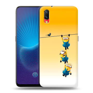 Пластиковый чехол на Vivo NEX с принтом Миньоны
