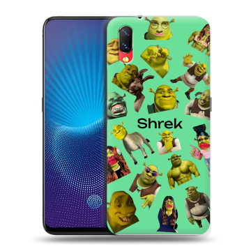 Пластиковый чехол на Vivo NEX с принтом Шрек Shrek