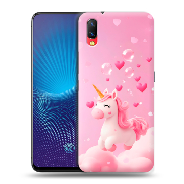 Пластиковый чехол на Vivo NEX с принтом Единорог