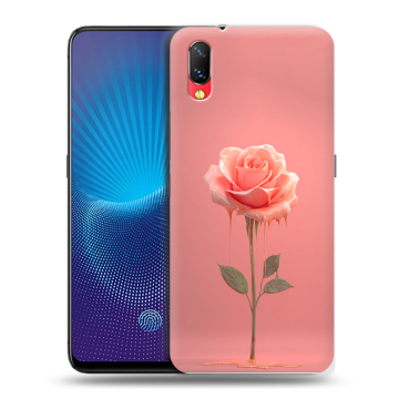 Пластиковый чехол на Vivo NEX с принтом Розовая роза