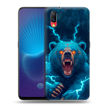 Пластиковый чехол на Vivo NEX с принтом Медведь