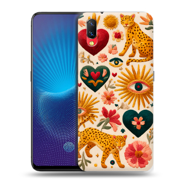 Пластиковый чехол на Vivo NEX с принтом Модный принт