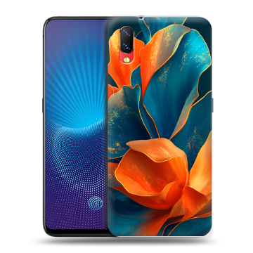 Пластиковый чехол на Vivo NEX с принтом Цветы