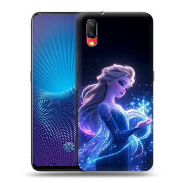 Пластиковый чехол на Vivo NEX с принтом Холодное сердце Frozen
