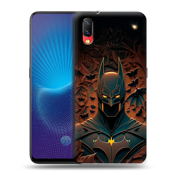 Пластиковый чехол на Vivo NEX с принтом Batman Бэтмен