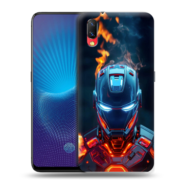 Пластиковый чехол на Vivo NEX с принтом IronMan Железный человек