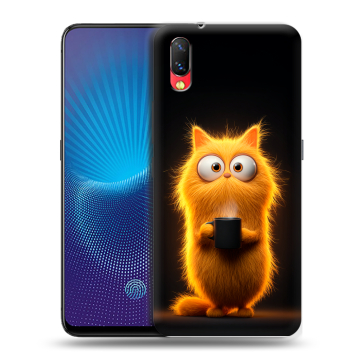 Пластиковый чехол на Vivo NEX с принтом Смешной кот