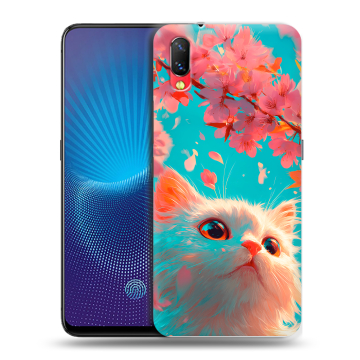 Пластиковый чехол на Vivo NEX с принтом Красивый кот