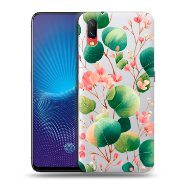 Пластиковый чехол на Vivo NEX с принтом женский