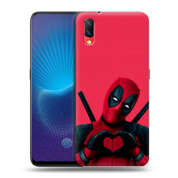 Пластиковый чехол на Vivo NEX с принтом Дедпул Deadpool