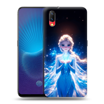 Пластиковый чехол на Vivo NEX с принтом Холодное сердце Frozen