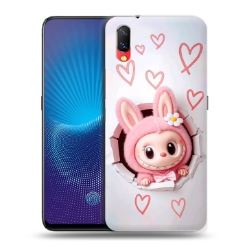 Пластиковый чехол на Vivo NEX с принтом Labubu Лабубу