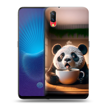 Пластиковый чехол на Vivo NEX с принтом смешная панда