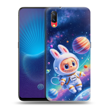 Пластиковый чехол на Vivo NEX с принтом Labubu Лабубу