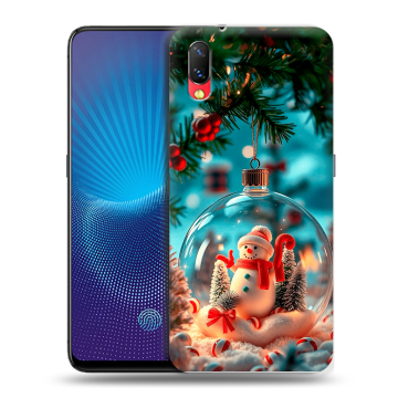 Пластиковый чехол на Vivo NEX с принтом Новый год