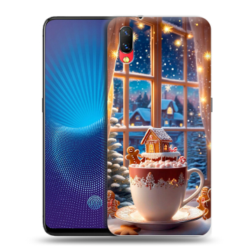 Пластиковый чехол на Vivo NEX с принтом Новый год