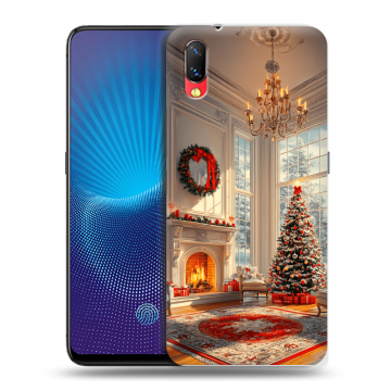 Пластиковый чехол на Vivo NEX с принтом Новый год