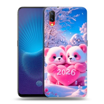Пластиковый чехол на Vivo NEX с принтом Новый год