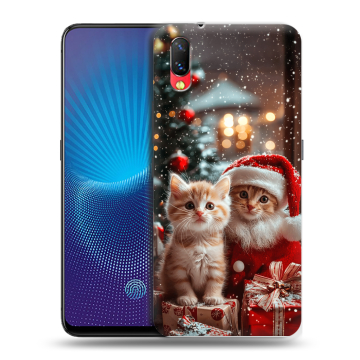 Пластиковый чехол на Vivo NEX с принтом Новый год