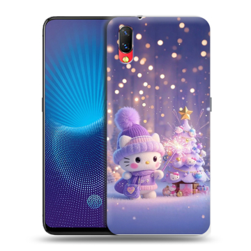 Пластиковый чехол на Vivo NEX с принтом Новый год
