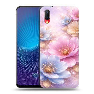 Пластиковый чехол на Vivo NEX с принтом женский