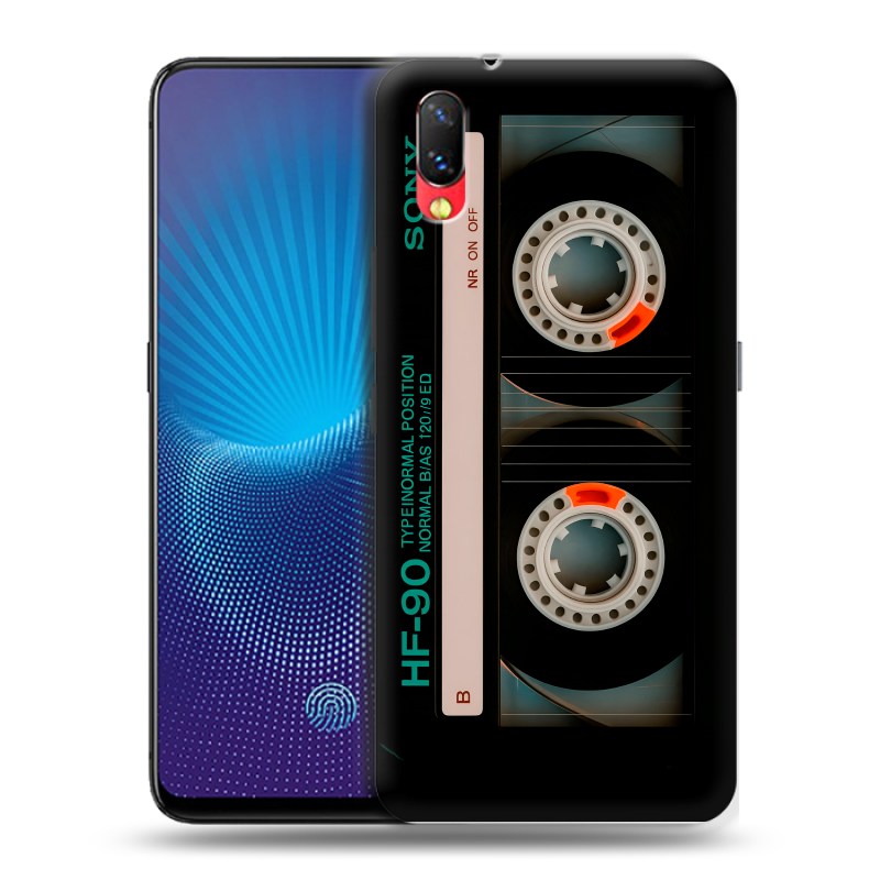 Пластиковый чехол на Vivo NEX с принтом Кассета Пластиковый чехол на Vivo NEX с принтом Кассета