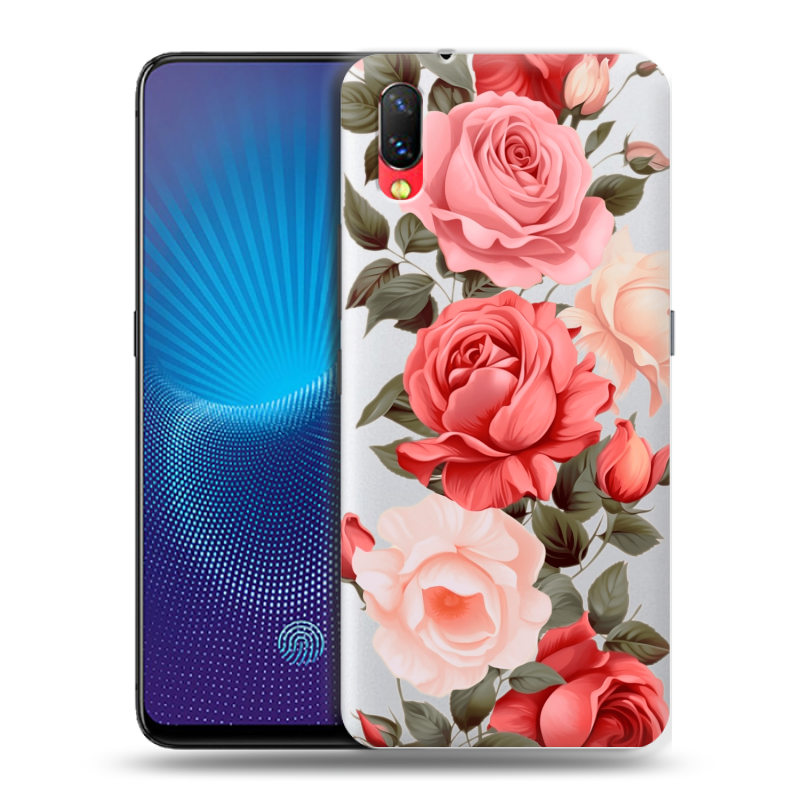 Пластиковый чехол на Vivo NEX с принтом Розы Пластиковый чехол на Vivo NEX с принтом Розы