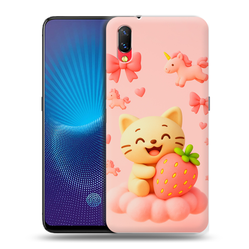 Пластиковый чехол на Vivo NEX с принтом для девочек Пластиковый чехол на Vivo NEX с принтом для девочек