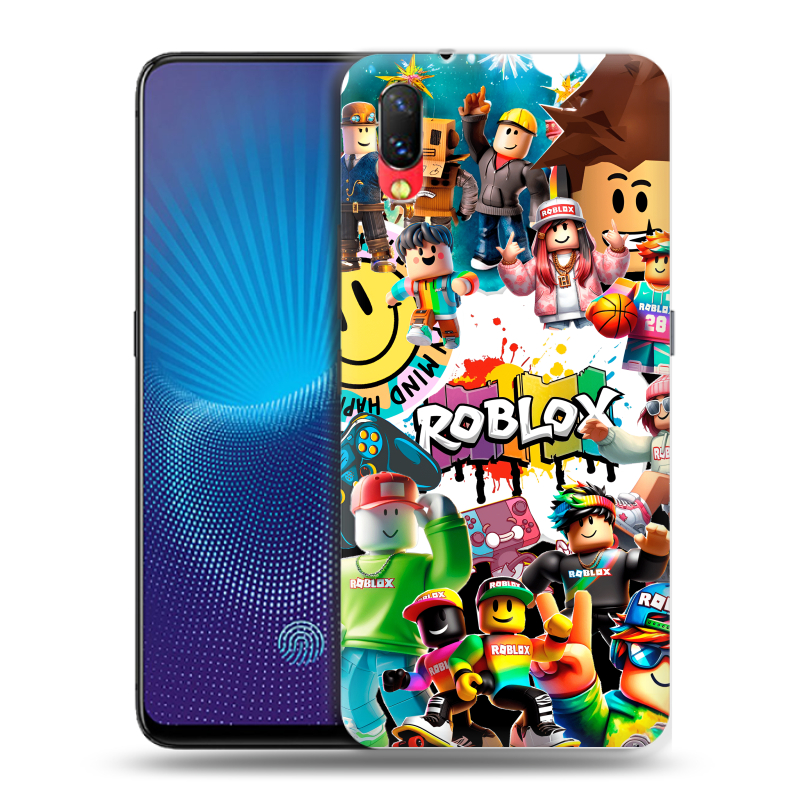 Пластиковый чехол на Vivo NEX с принтом Roblox Роблокс Пластиковый чехол на Vivo NEX с принтом Roblox Роблокс