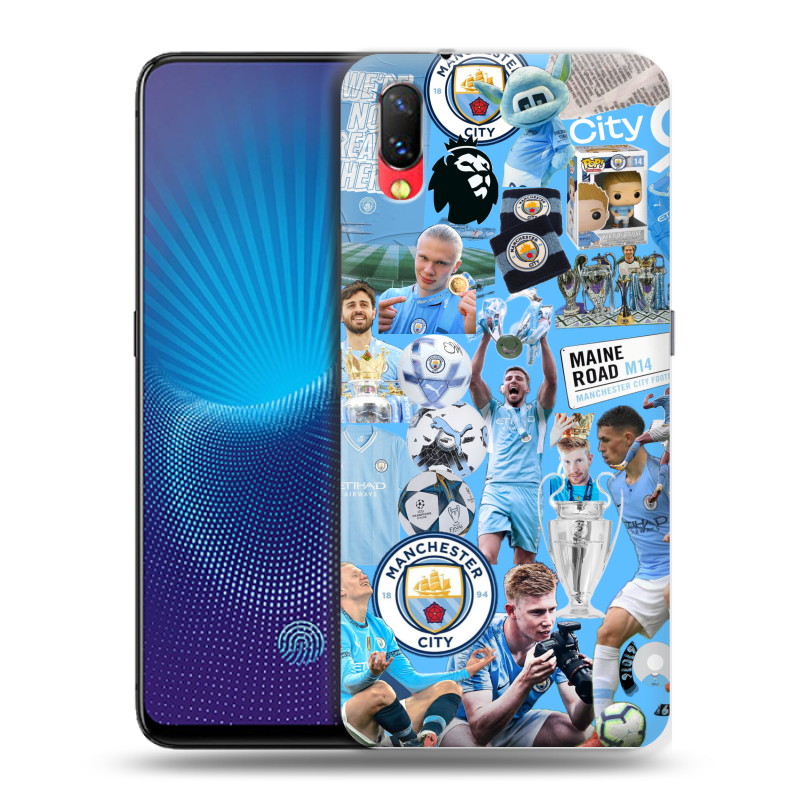Пластиковый чехол на Vivo NEX с принтом Man City Манчестер Сити Пластиковый чехол на Vivo NEX с принтом Man City Манчестер Сити