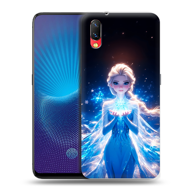 Пластиковый чехол на Vivo NEX с принтом Холодное сердце Frozen Пластиковый чехол на Vivo NEX с принтом Холодное сердце Frozen