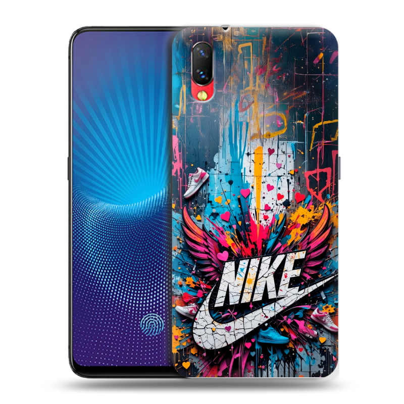 Пластиковый чехол на Vivo NEX с принтом Nike Найк Пластиковый чехол на Vivo NEX с принтом Nike Найк