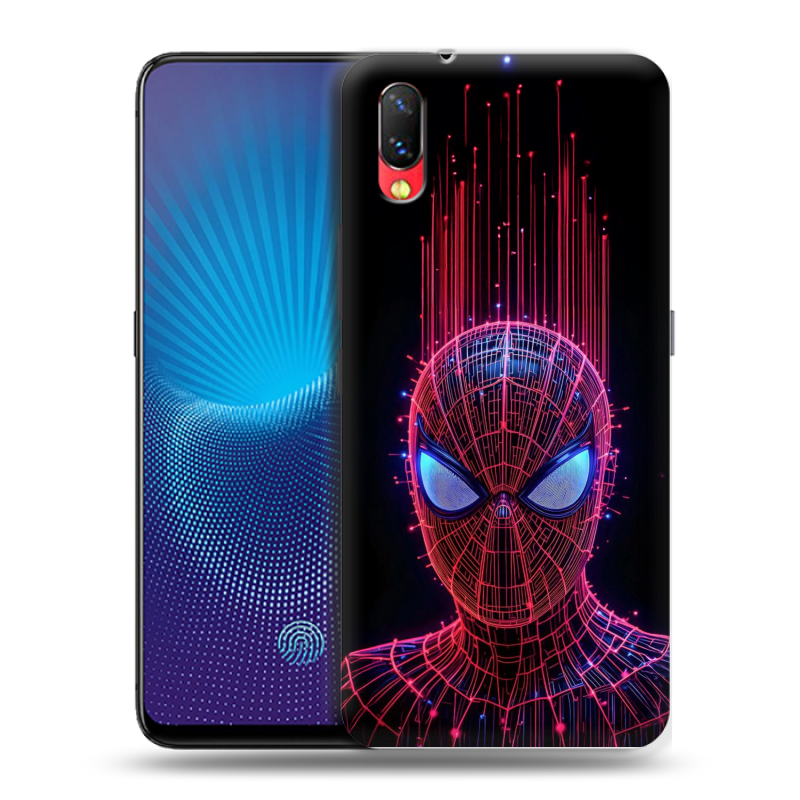 Пластиковый чехол на Vivo NEX с принтом Spiderman Человек паук Пластиковый чехол на Vivo NEX с принтом Spiderman Человек паук