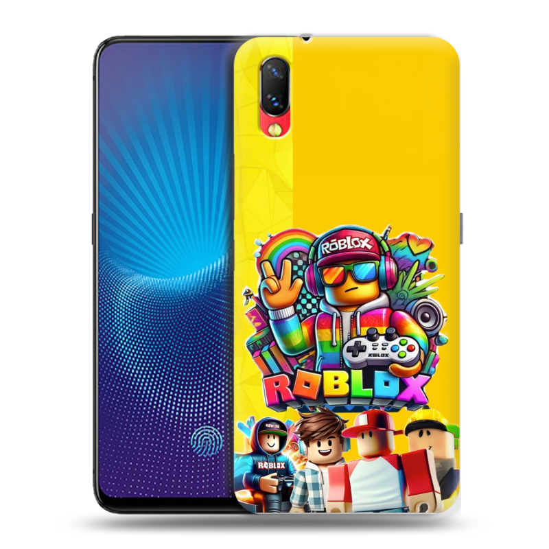 Пластиковый чехол на Vivo NEX с принтом Roblox Роблокс Пластиковый чехол на Vivo NEX с принтом Roblox Роблокс